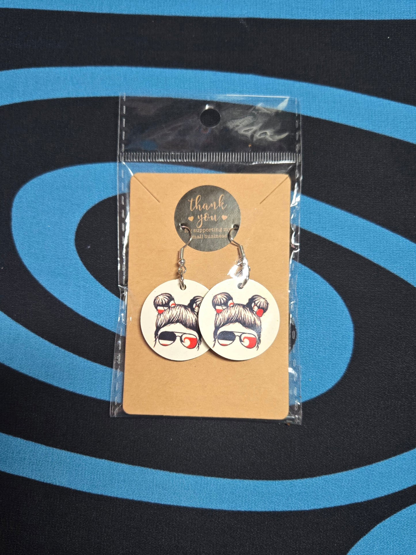 Earrings - Tino Rangatiratanga Kotiro