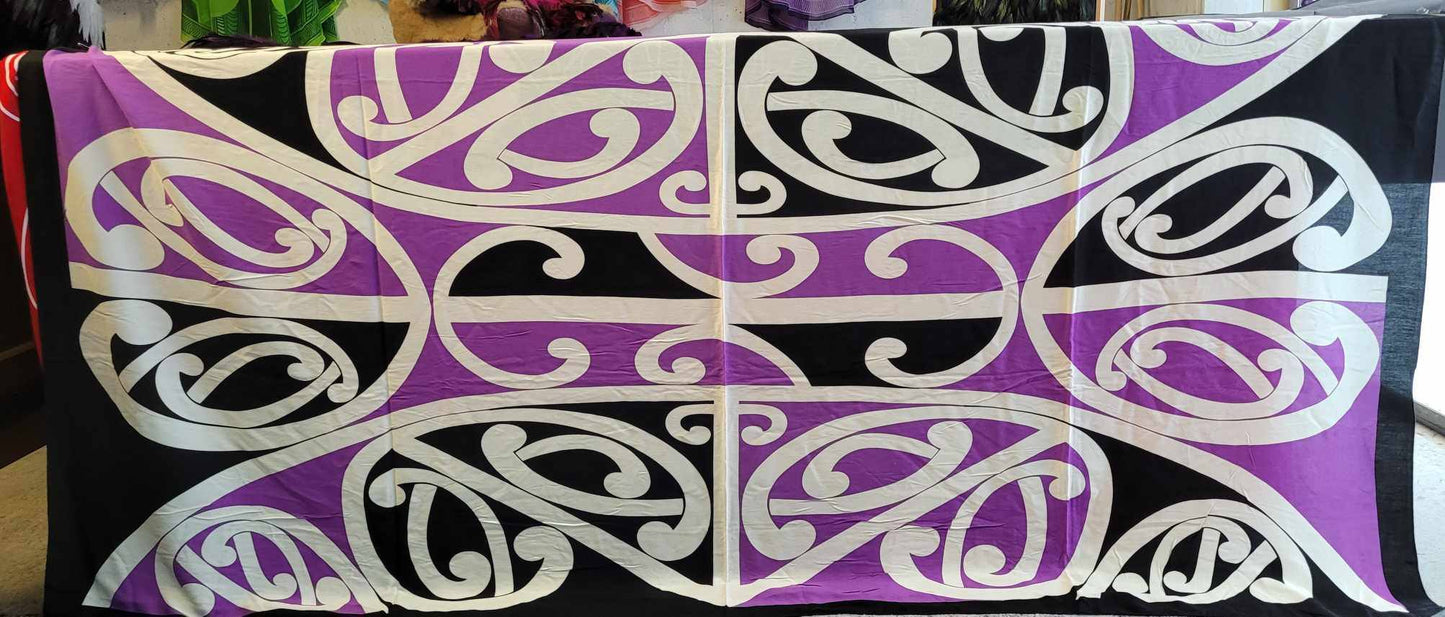 Huri Noa - Kōwhaiwhai – Premium Wrap (210cm x 110cm)