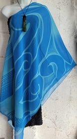 Manaia Shawl - Maori design