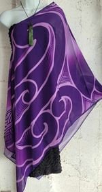 Manaia Shawl - Maori design